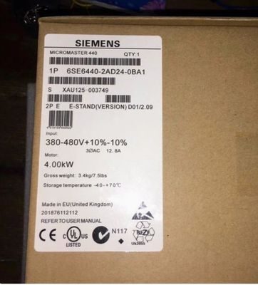 Siemens 6SE6420-2UD27-5CA0 	6SE6440-2AD24-0BA1 Inverter